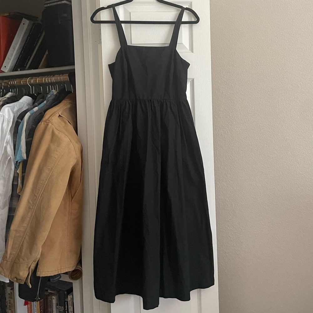 a new day Black Midi Dress